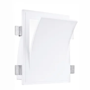 Applique in Gesso Verniciabile a Parete 2xE14 | Mondialshop