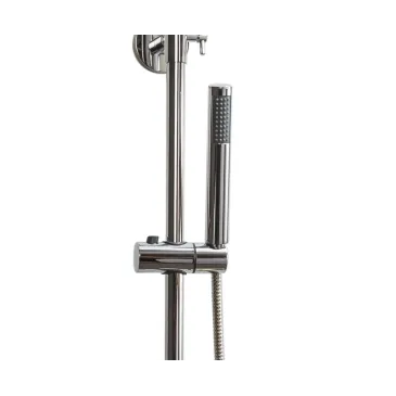 Colonna Doccia con asta e soffione 20cm, rubinetto di qualità top | Pop