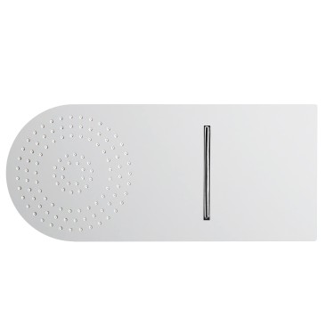 Soffione con Cascata Tondo Wall Rain