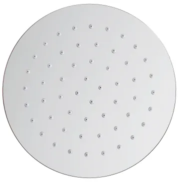 Pommeau de douche rond en acier inoxydable de 25 cm | Mondialshop