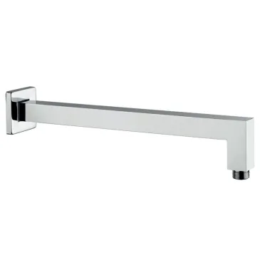 Bras de douche carré en acier inoxydable de 35 cm | Mondialshop