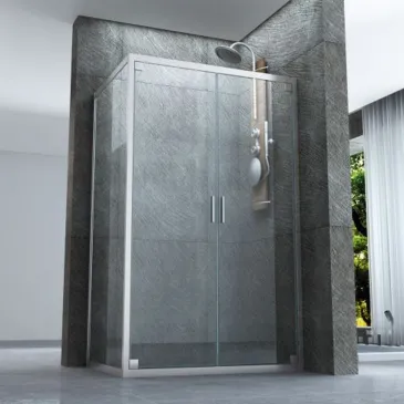 Box doccia due lati apertura Saloon | Mondialshop
