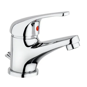 Rubinetto da lavabo monocomando con 1 leva cromato Star