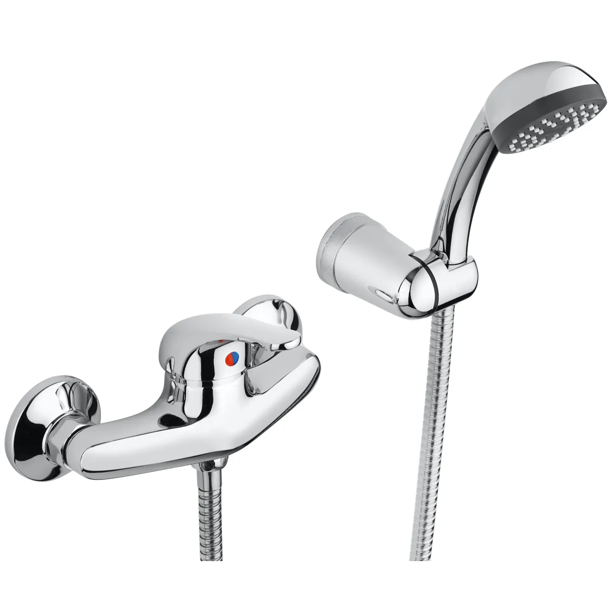 Mitigeur de douche extérieur chromé | Star