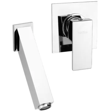gruppo lavabo parete bocca cromato manhattan crolla di design