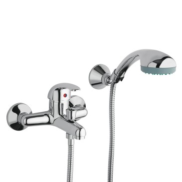 Squalo Gruppo Vasca con Doccia Duplex