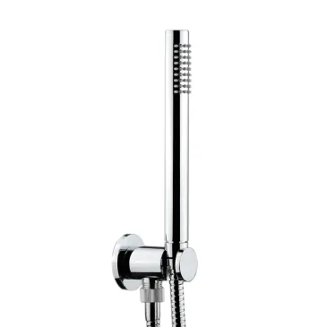 Doccino tondo in ottone con presa acqua e tubo da 150 cm | Mondialshop