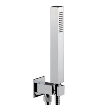 Doccetta Quadrata in ABS con Presa Acqua