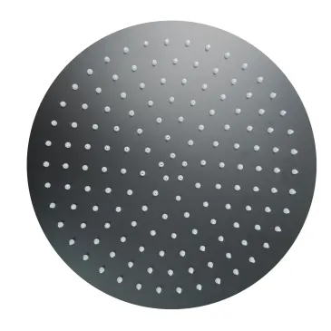 Colonne de douche Piave noire avec mitigeur thermostatique | Mondialshop