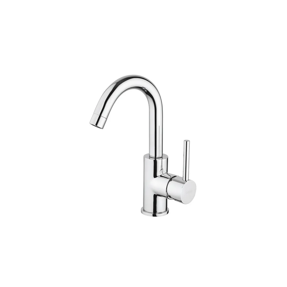 Rubinetto lavabo con bocca girevole cromo Jackie