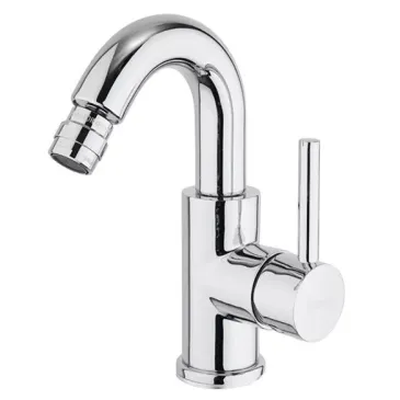 Rubinetto monoleva per bidet con bocca girevole cromato Jackie