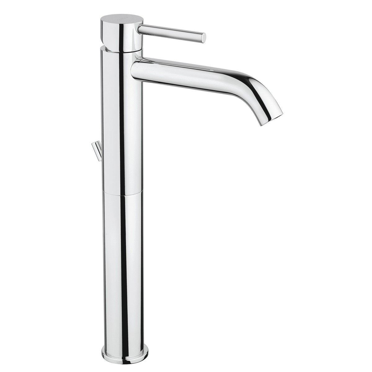 Miscelatore lavabo alto con bocca lunga cromato Jackie