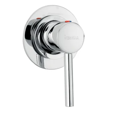 Douche encastrée Jackie avec receveur rond | Mondialshop