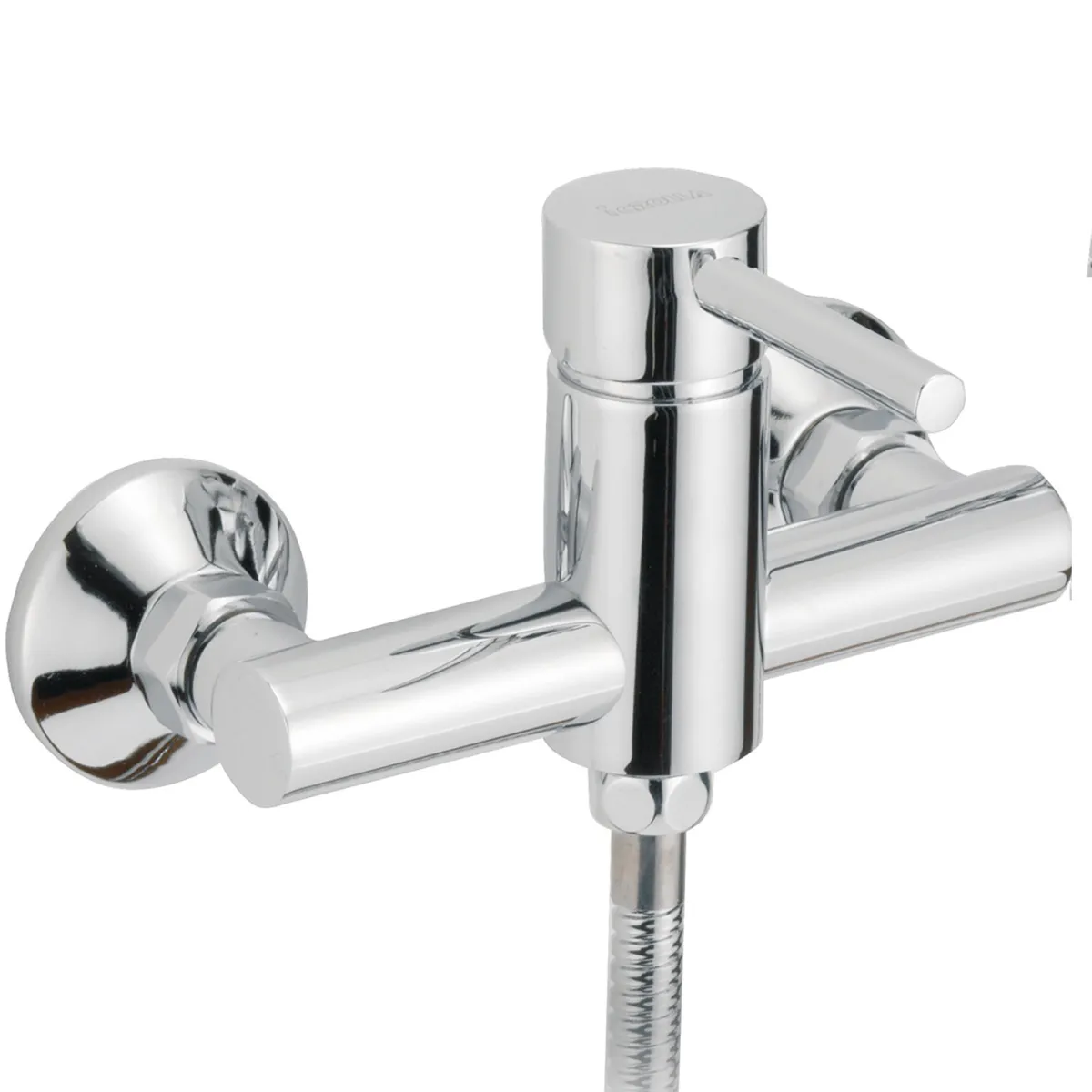 Pommeau de douche chromé Jackie avec kit | Mondialshop
