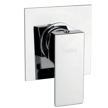 Mitigeur de douche encastré Manhattan avec plaque | Mondialshop
