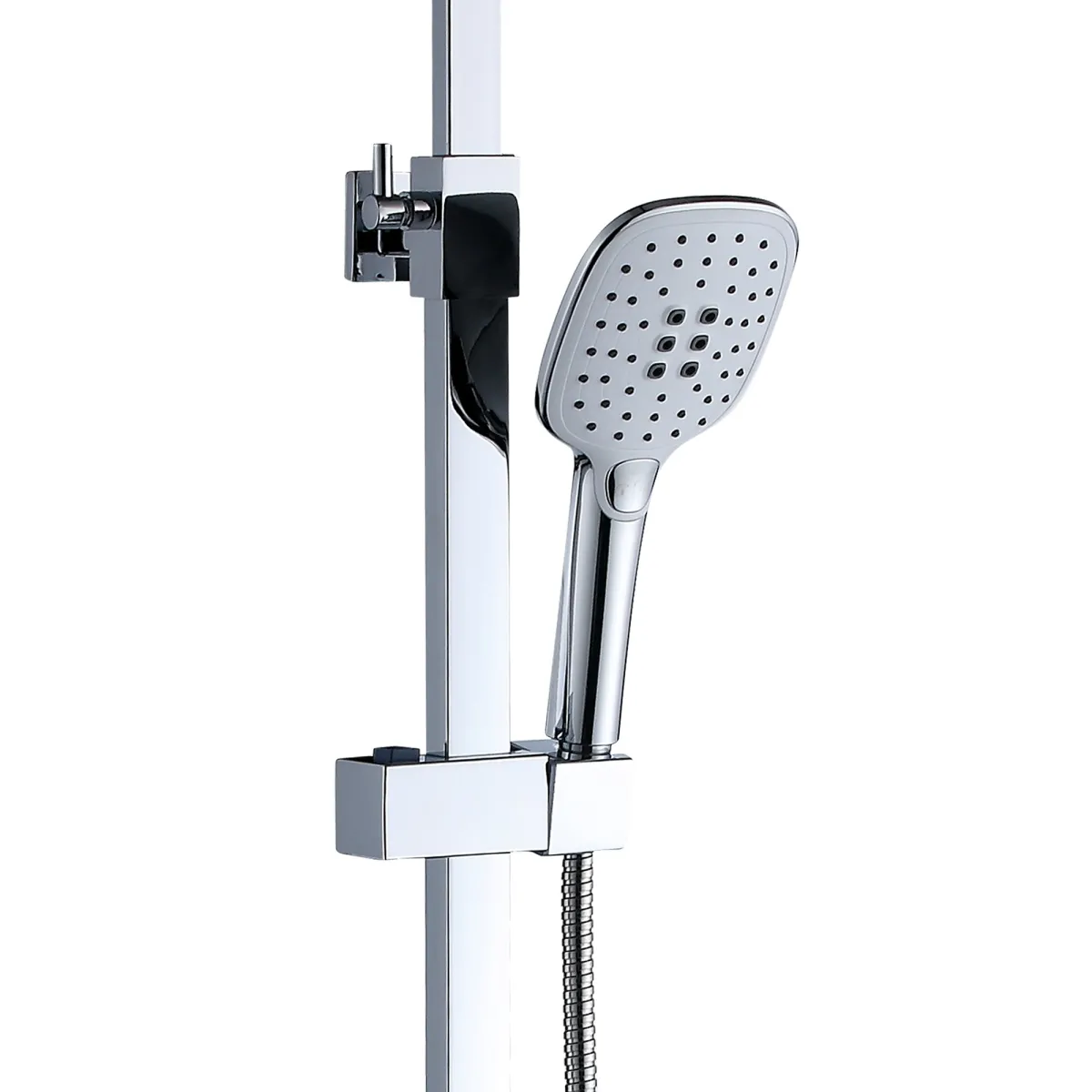 Barre de douche JULIE avec pommeau de douche 30x30 en...