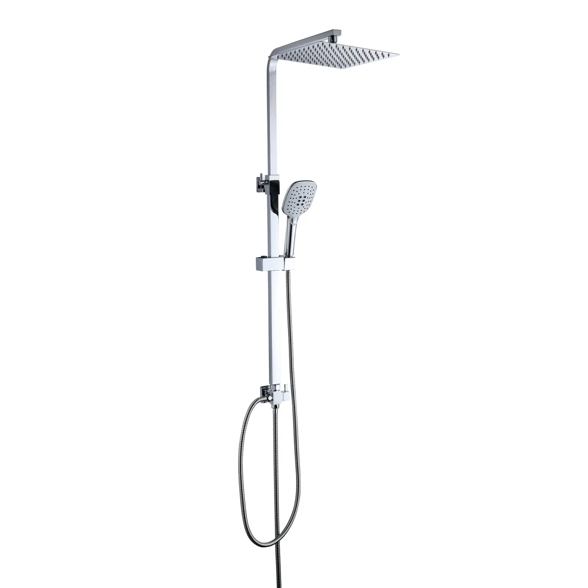 Saliscendi doccia JULIE con soffione inox 30x30 |...