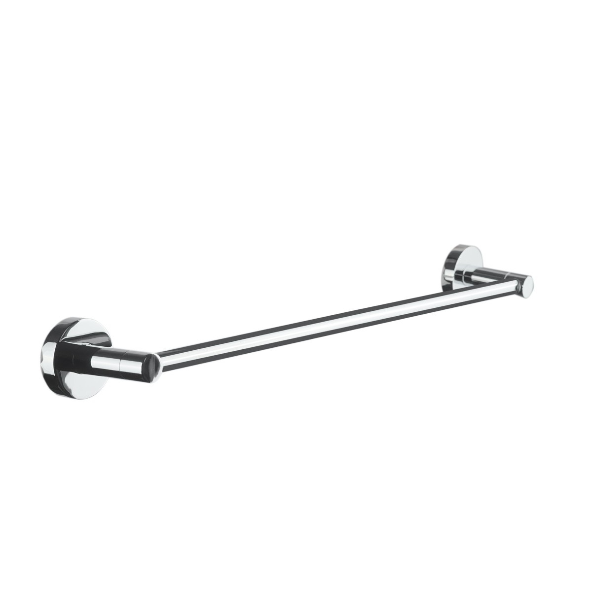 Wandmontierter Bidet-Handtuchhalter 40 cm verchromt Venezia