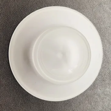 Porte-savon de comptoir avec soucoupe en verre