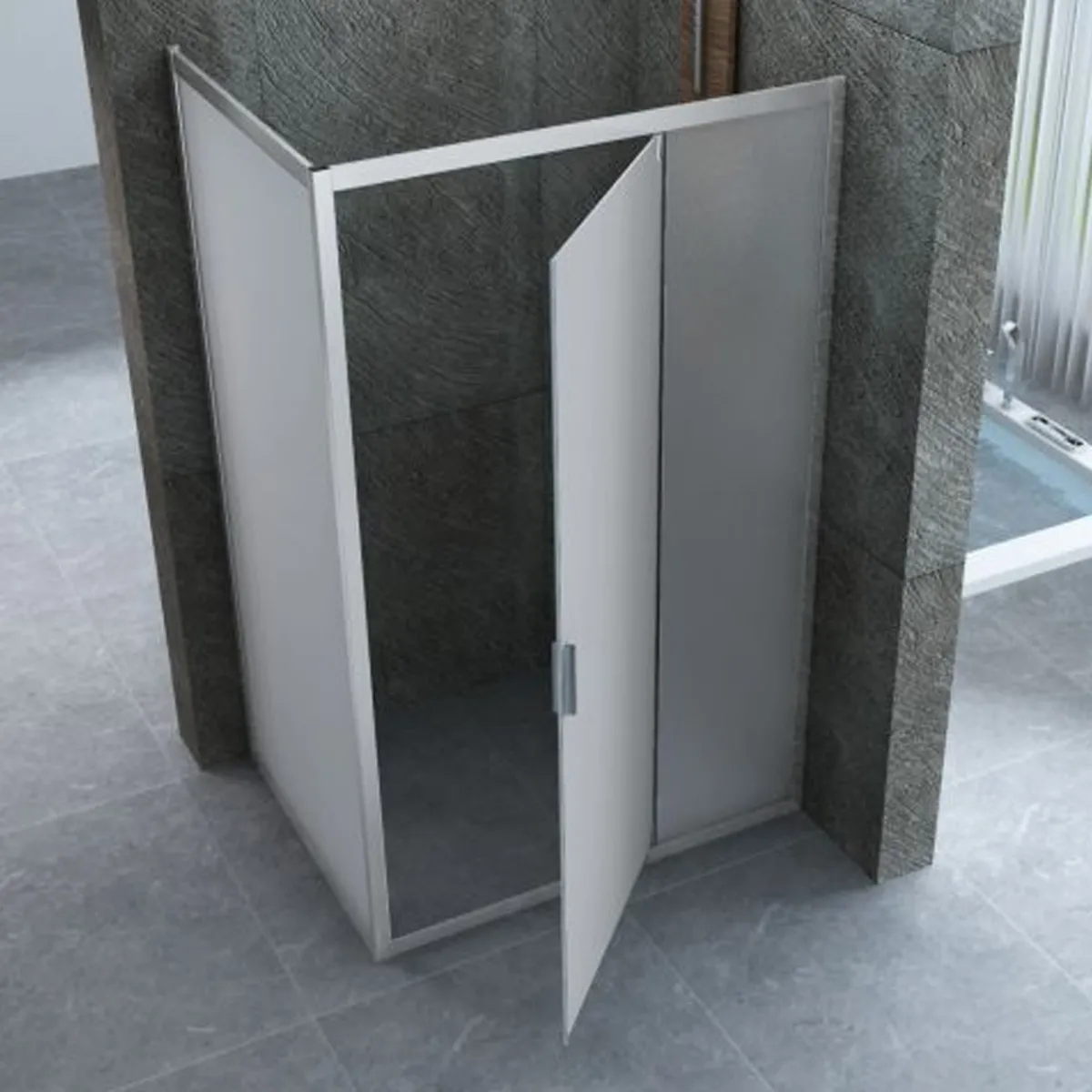 Box doccia due lati battente JADE opaco | Mondialshop