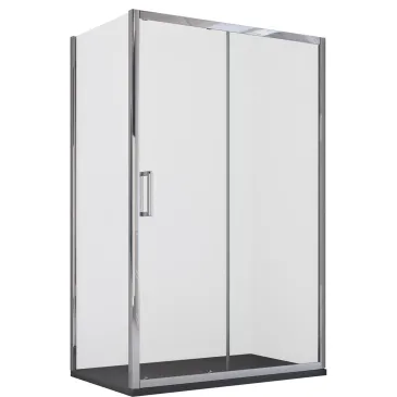 Box Doccia Angolare 2 Lati H195 Scorrevole Agatina | Mondialshop