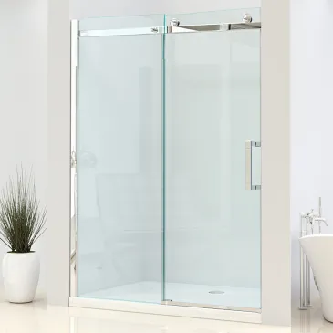 Porta doccia nicchia bagno senza profili 8mm scorrevole STONE