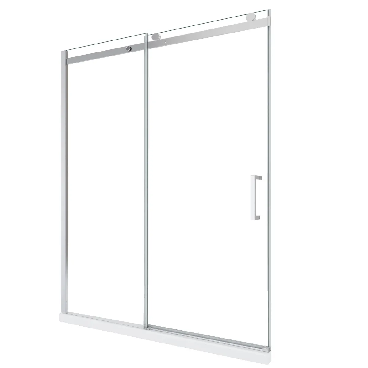 Porta doccia nicchia bagno senza profili 8mm scorrevole STONE