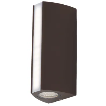 Applique da parete per esterno 14W a led corten Omni