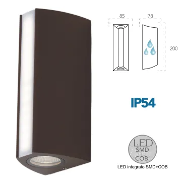 14W LED-Außenwandleuchte...