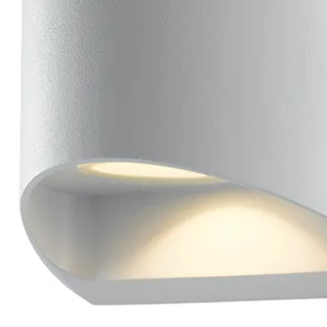 Applique murale LED design moderne structure aluminium 2x 7W blanc 4000K double éclairage 120