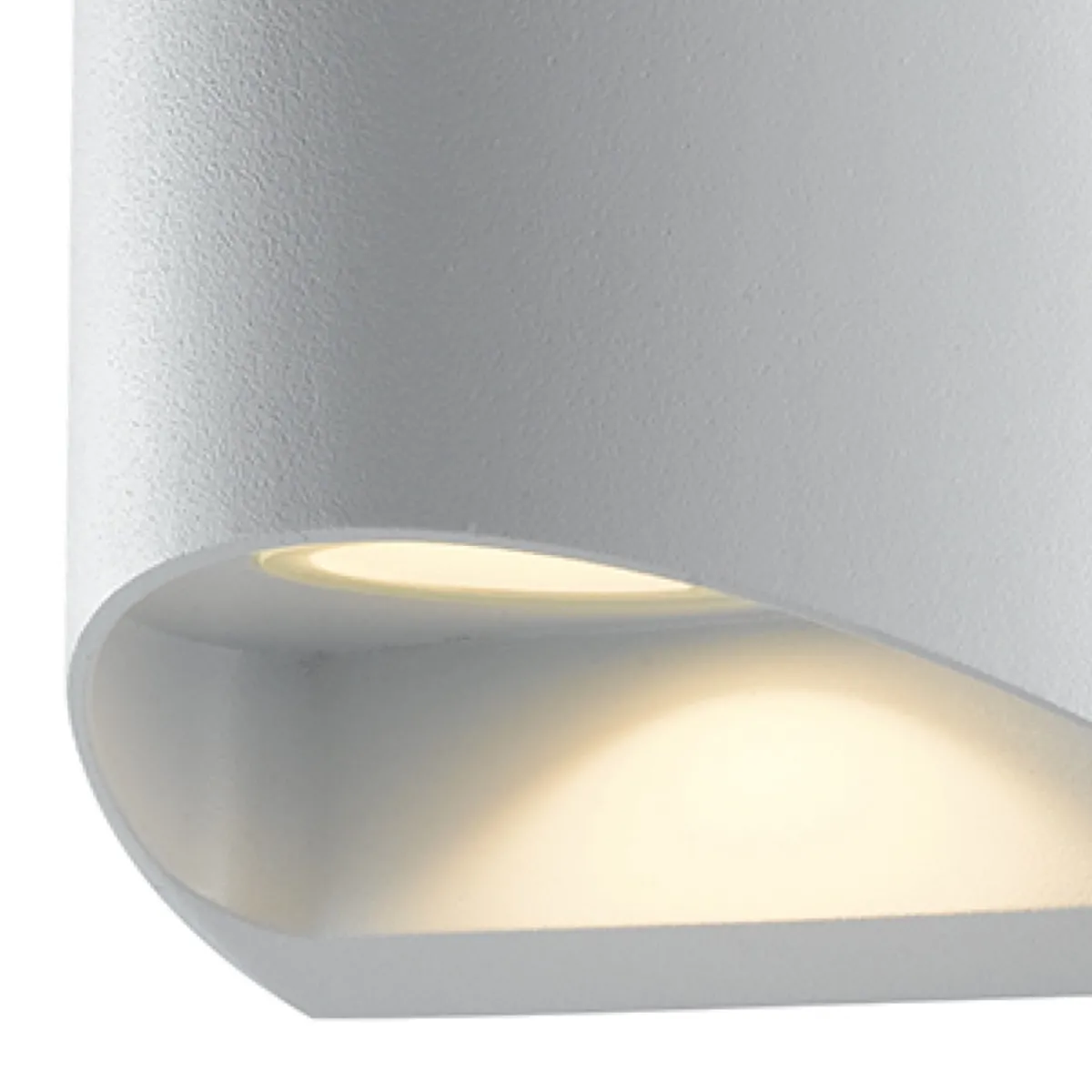 Applique murale LED design moderne structure aluminium 2x 7W blanc 4000K double éclairage 120