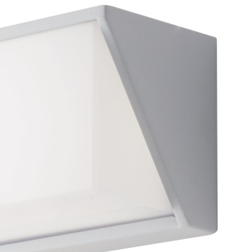 Applique da parete per esterno 12W a led bianca Liz