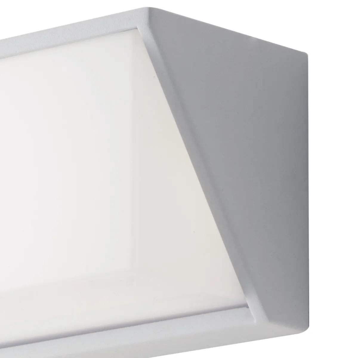 Applique da parete per esterno 12W a led bianca Liz