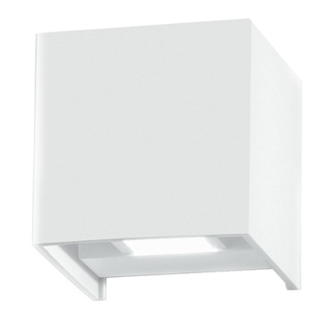 Applique da parete per esterno 2x5W a led 4000K bianco Bert