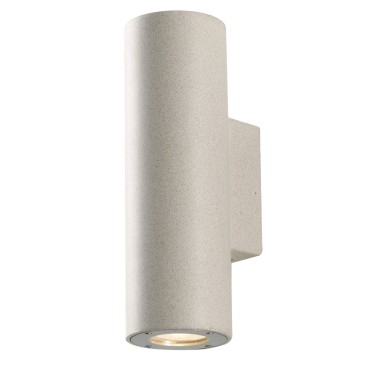 Applique murale extérieure blanche à double émission 2xGU10