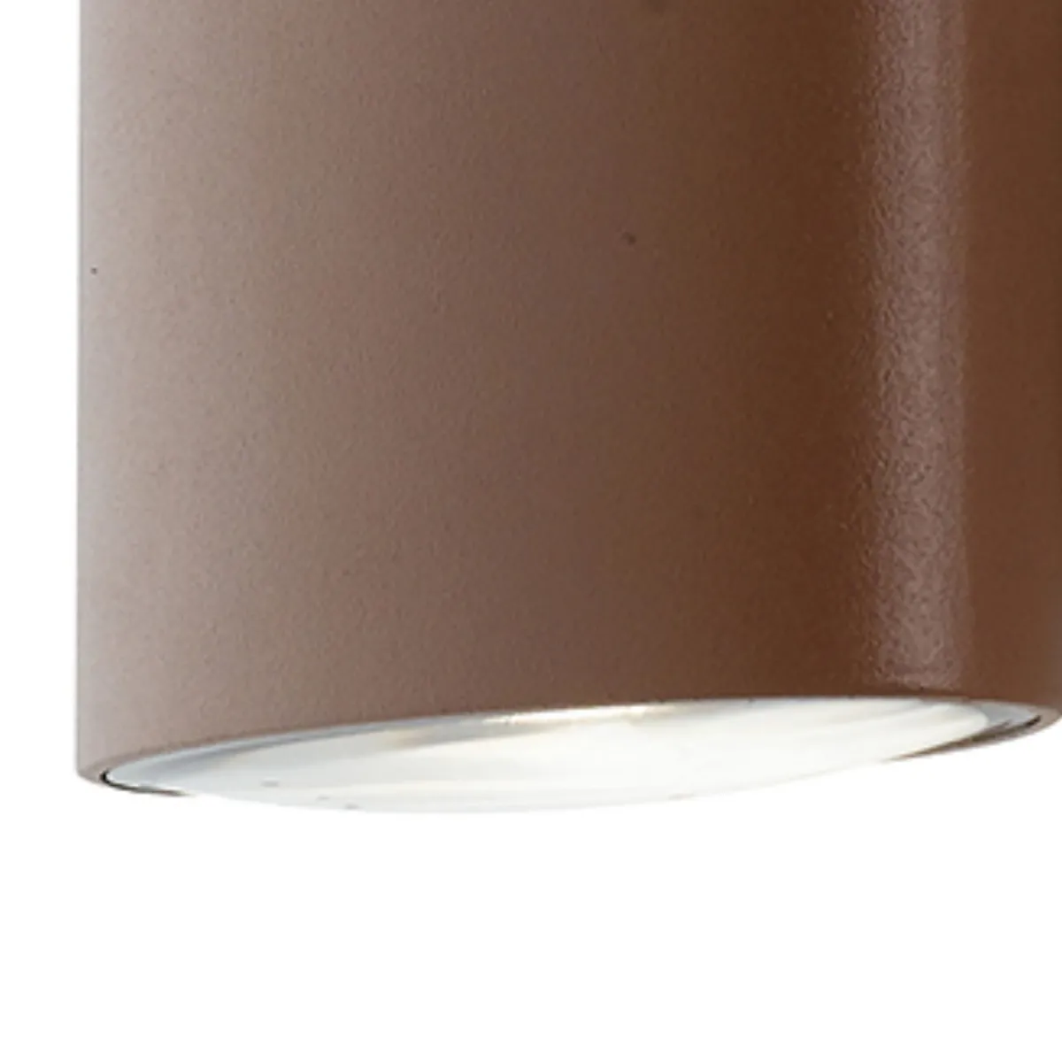 Applique da parete per esterno 2x4w a led doppia emissione corten Elly