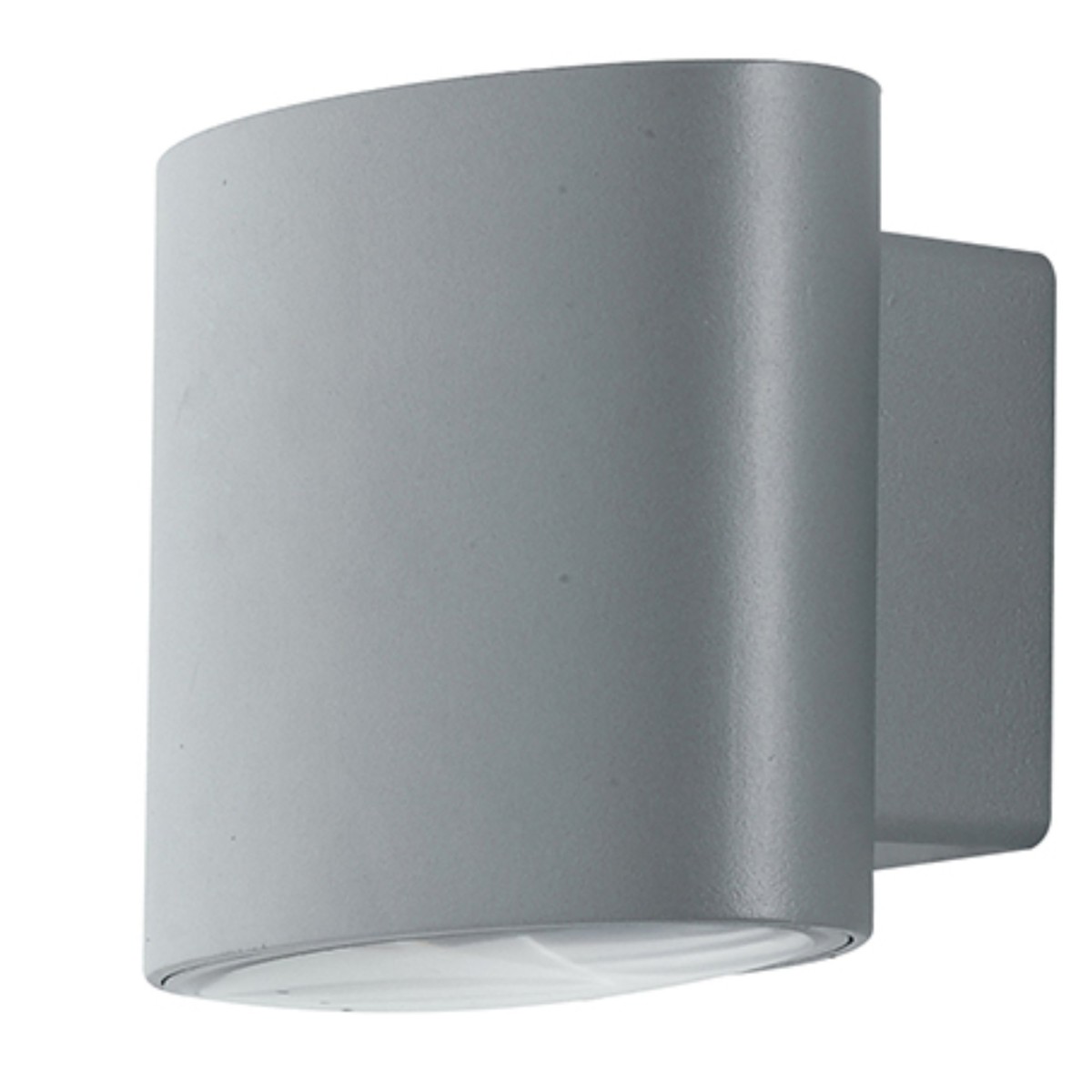 2x4W silberne LED-Außenwandleuchte Elly