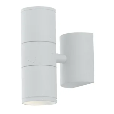 Applique da parete per esterno 2x35w GU10 bianca Gazza