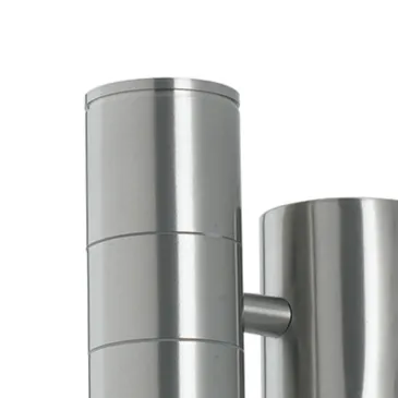 Applique pour extérieur 2x35w GU10 acier Gazza