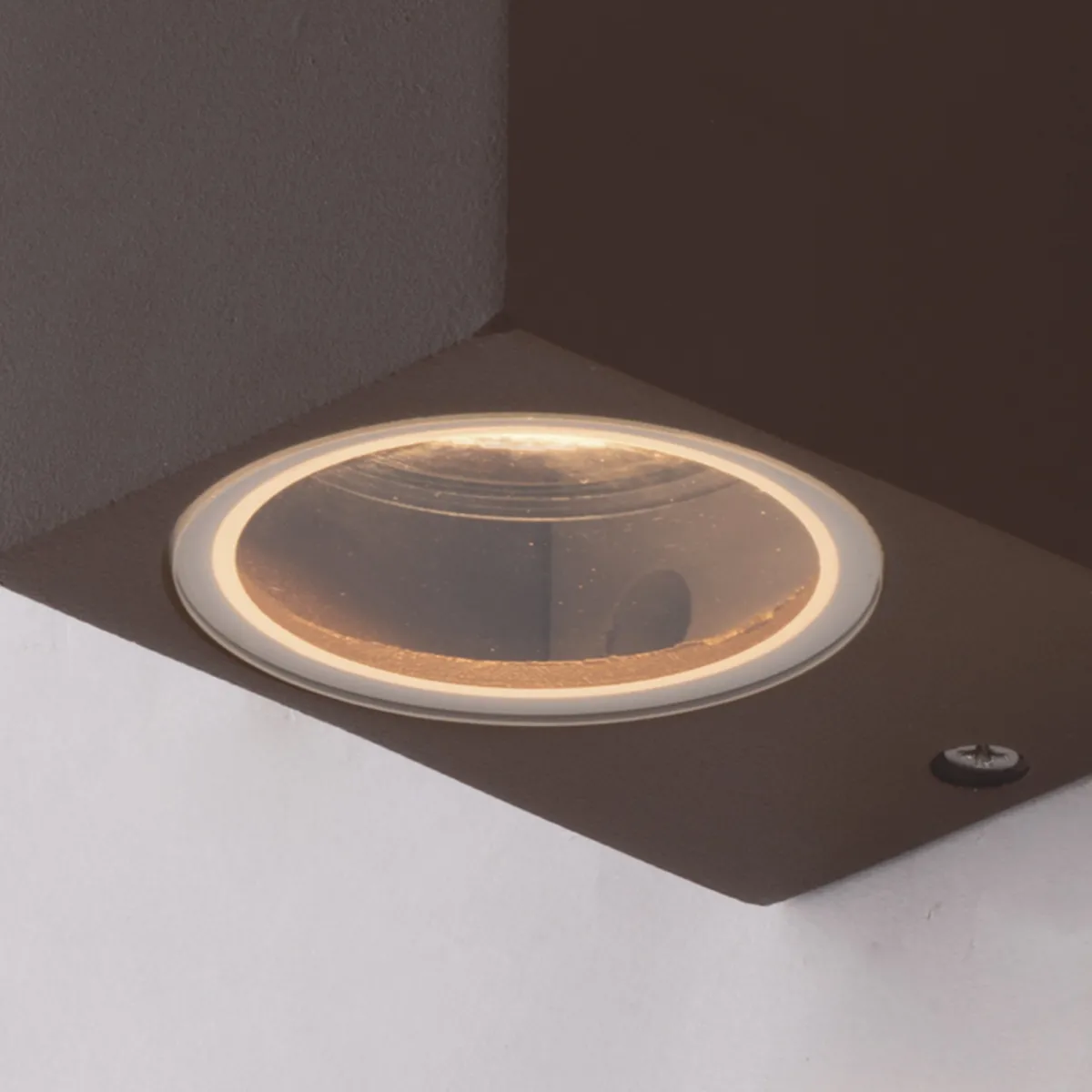 Außenwandleuchte 35W GU10 Corten Cubby
