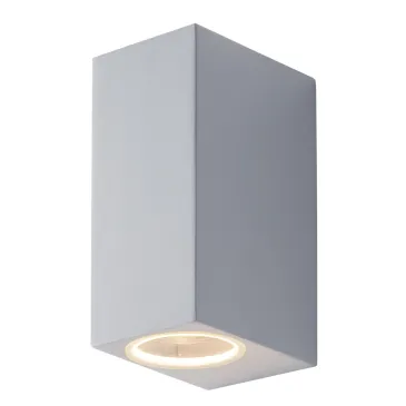 Applique da parete per esterno 2x35W GU10 bianca Cubby