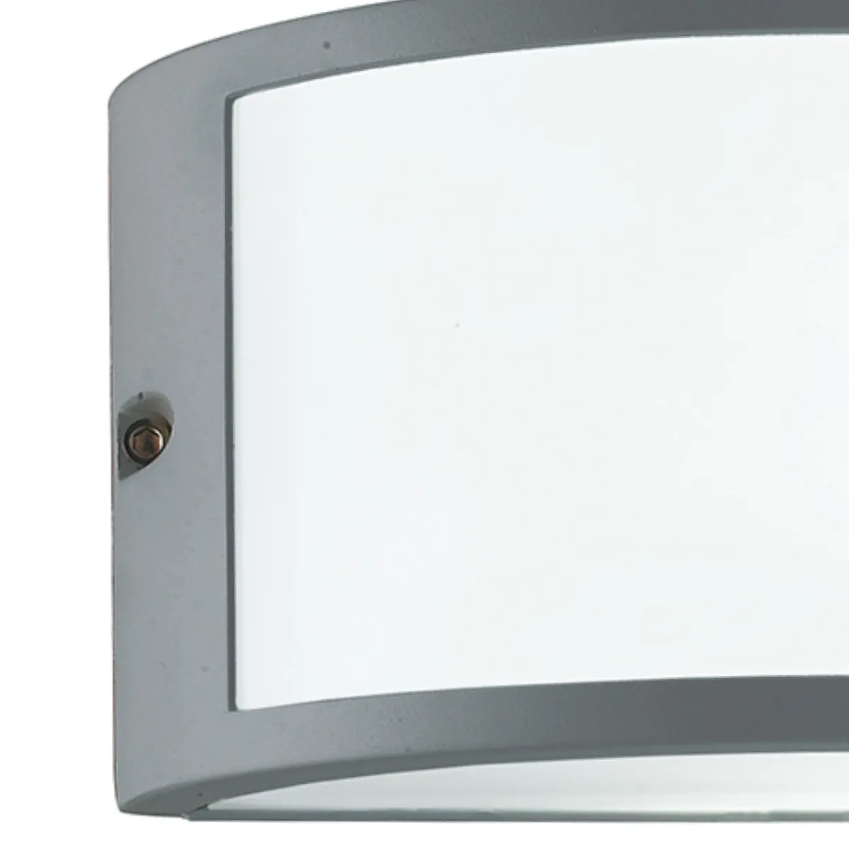 Applique da parete per esterno 42w E27 tripla emissione argento Texas