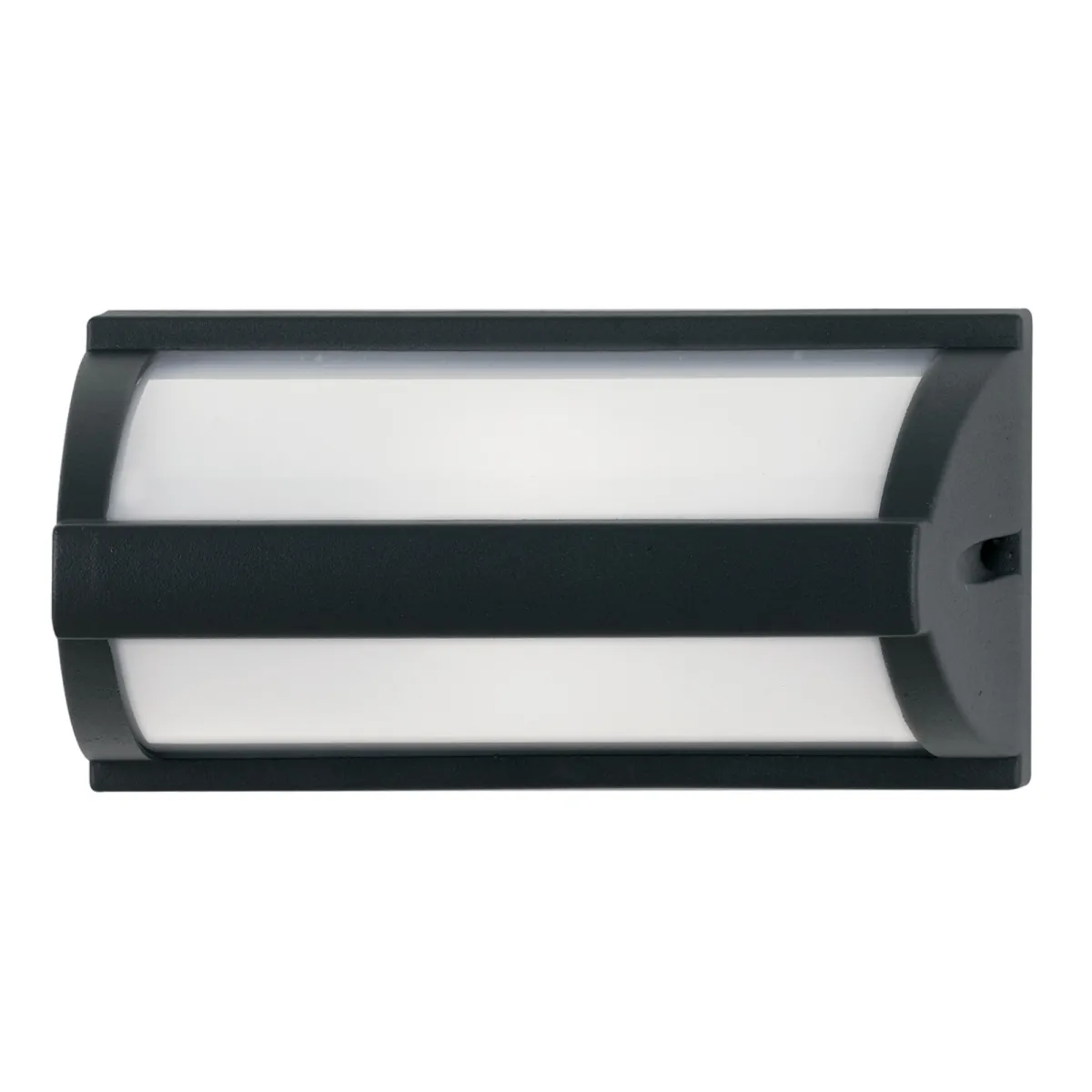 I BOSTON AP 8031440312240 Fan Europe Lighting Applique d'extérieur avec diffuseur opale et structure noire BOSTON