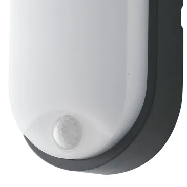 Plafoniera per esterno 14W a led con sensore antracite Sensy