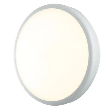 Plafoniera per esterno 30W a led 4000K bianca Meg Round