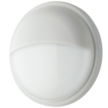 Plafonnier LED rond anthracite avec paupière