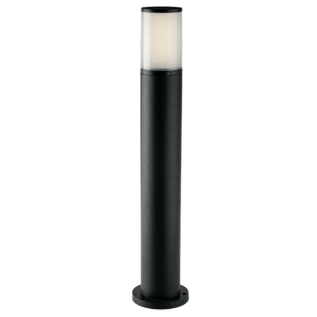 Poteau d'éclairage extérieur à led 13W avec prises schuko Explorer anthracite