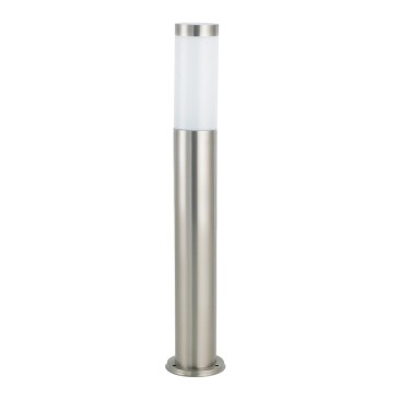 Paletto Luce per Esterni Nichel 70cm E27