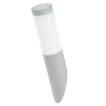 Applique murale moderne TOKYO en acier inoxydable finition blanche 1 xE27 max 60W