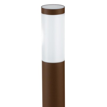 Paletto luce da esterno 40W E27 110x11 bronzo Onsen